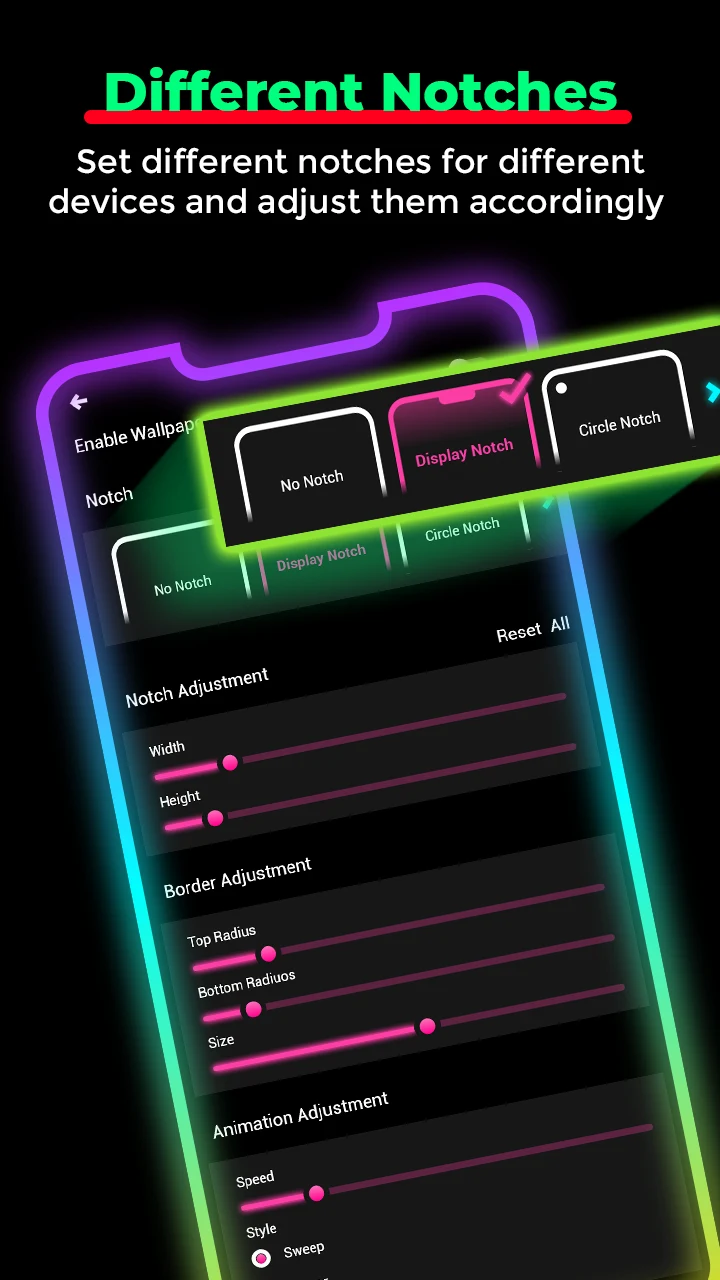 Edge Lighting: LED BorderLight screenshot