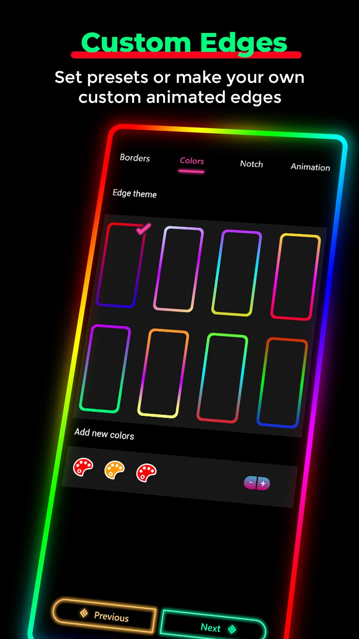 Edge Lighting: LED BorderLight screenshot